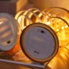 Artificial Christmas Lights Tree Fairy Lamp Tree Metal Spiral Star Lighting Holiday For Home Living Room Decorations Night Lamp 4