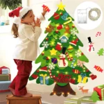 DIY Felt Christmas Tree Decoration for Kids 1