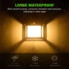 Solar-Powered Waterproof Outdoor Wall Light with Motion Sensor 5