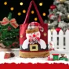 1-20PCS Christmas Gift Bags Handbags Tote Bags Candy Bags Snowman Bear Gift Bags Storage Bags Christmas Decoration 2