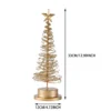 Artificial Christmas Lights Tree Fairy Lamp Tree Metal Spiral Star Lighting Holiday For Home Living Room Decorations Night Lamp 6