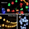 Solar String Lights Outdoor Crystal Fairy Light 2