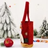 1-20PCS Christmas Gift Bags Handbags Tote Bags Candy Bags Snowman Bear Gift Bags Storage Bags Christmas Decoration 4