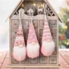 Christmas Hanging Decorations, Swedish Handmade Plush Tree Ornaments 4