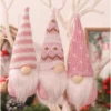 Christmas Hanging Decorations, Swedish Handmade Plush Tree Ornaments 1