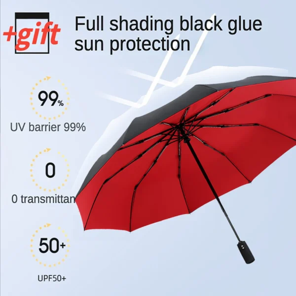 Windproof Double Layer Fully Automatic Resistant Umbrella 3