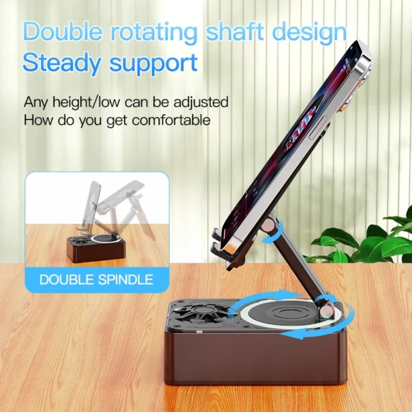 3-in-1 power bank, Bluetooth Speaker Foldable Phone Stand 5