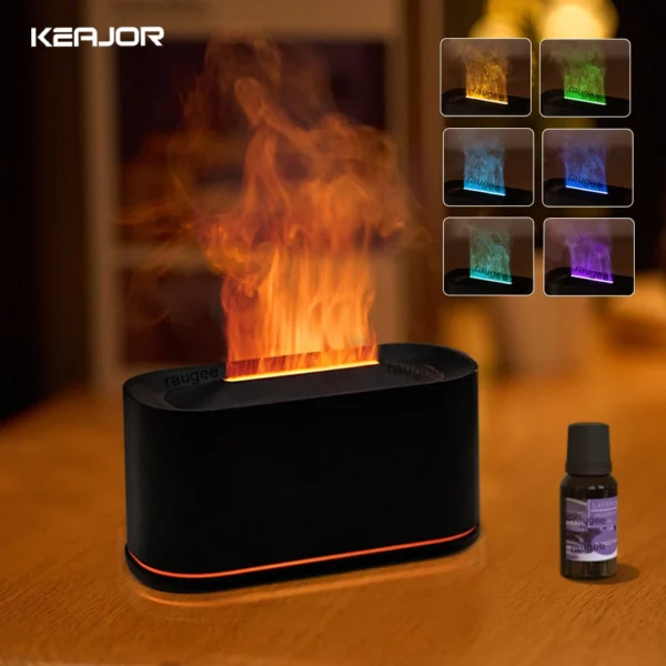 Aroma Humidifier Flame Essential Oils Diffuser Air Humidifier 1