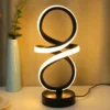 USB Creative spiral LED table lamp, adjustable in 3 colours 2