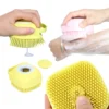 Silicone Shampoo Bath Brush Massage Comb 2