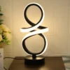 USB Creative spiral LED table lamp, adjustable in 3 colours 3