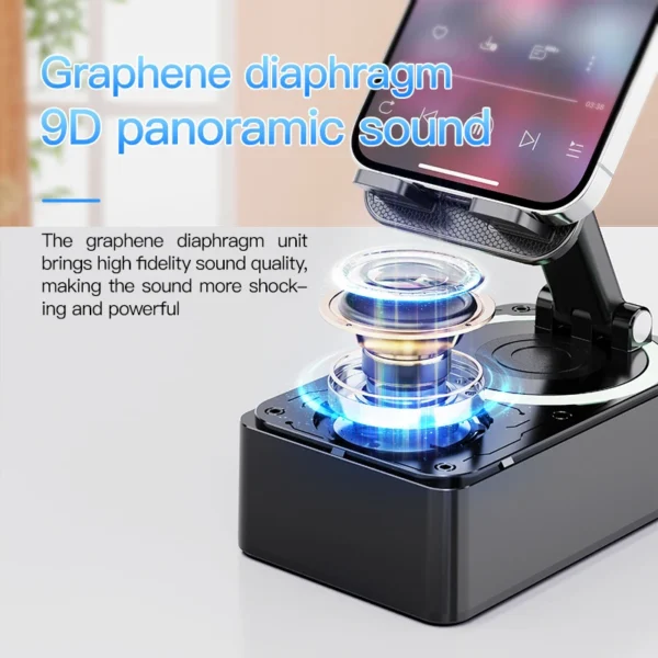 3-in-1 power bank, Bluetooth Speaker Foldable Phone Stand 6