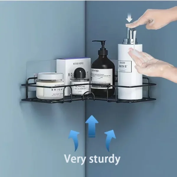 Floating Wall Shelf Metal Organizer Cart 2