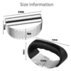Stainless Steel Garlic Press Squeezer 6