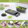 Multifunctional Vegetable Chopper Slicer 3