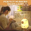 Cute Capybara Night Light Silicone USB Rechargeable 4