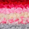 2000/100Pcs Artificial Fake Rose Petals Colorful Simulation Silk Rose Petal For Valentines Day Wedding Party Romantic Decoration 3
