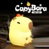 Cute Capybara Night Light Silicone USB Rechargeable 1