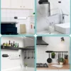 Kitchen Paper Towel Holder Adhesive Tissue Hanger 2