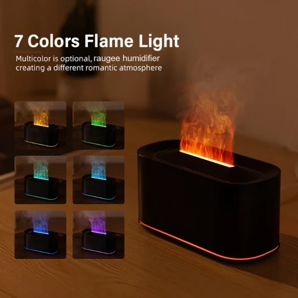 Aroma Humidifier Flame Essential Oils Diffuser Air Humidifier 2