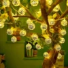 Outdoor Solar Moroccan Ball String Light-50/30/20 LED 6