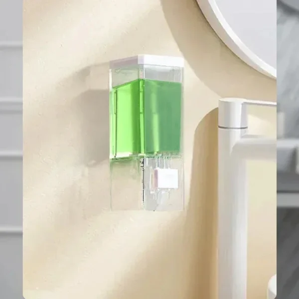 Non Perforated Manual Press Soap Dispenser Wall Mounted 2