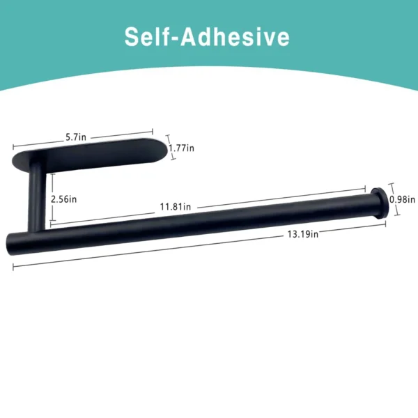 Kitchen Paper Towel Holder Adhesive Tissue Hanger 3