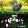 Solar Garden Lights Dual Mode LED Solar Mushroom Lights 5