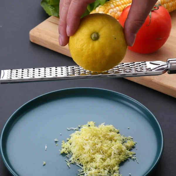 20cm Kitchen Grater Lemon Citrus Fruit Peeler 6