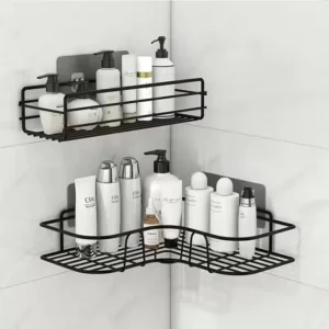 Floating Wall Shelf Metal Organizer Cart 1