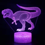 3D Dinosaur Night Light USB Acrylic 1