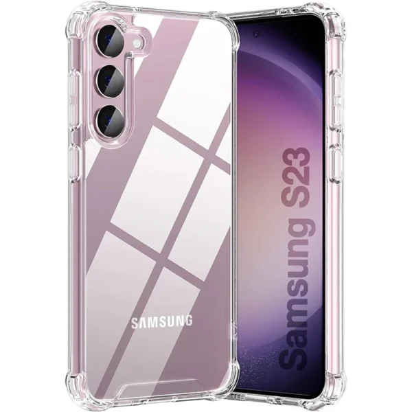 Hybrid Shockproof Ultra Clear Hard Case For Samsung 1