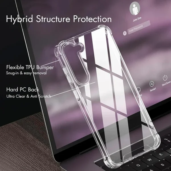Hybrid Shockproof Ultra Clear Hard Case For Samsung 5