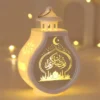 Ramadan Led Lantern Light Eid Mubarak Home Decoration 4