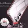 Hybrid Shockproof Ultra Clear Hard Case For Samsung 3