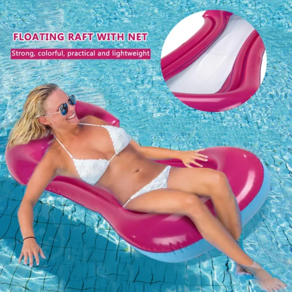 Floating Row Inflatable Mattress 4