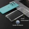 For Motorola Edge 60 Fusion Reinforced Corners Camera Protection Back Phone Case Cover for Motolora Moto Edge 60 Stylus 3