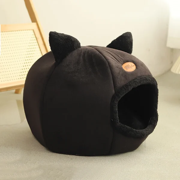Deep Sleep Comfort In Winter Cat Bed IittleTent Cozy Cave Nest Indoor Cama Gato 6