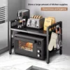Expandable 42-64cm Microwave Shelf Organizer 4