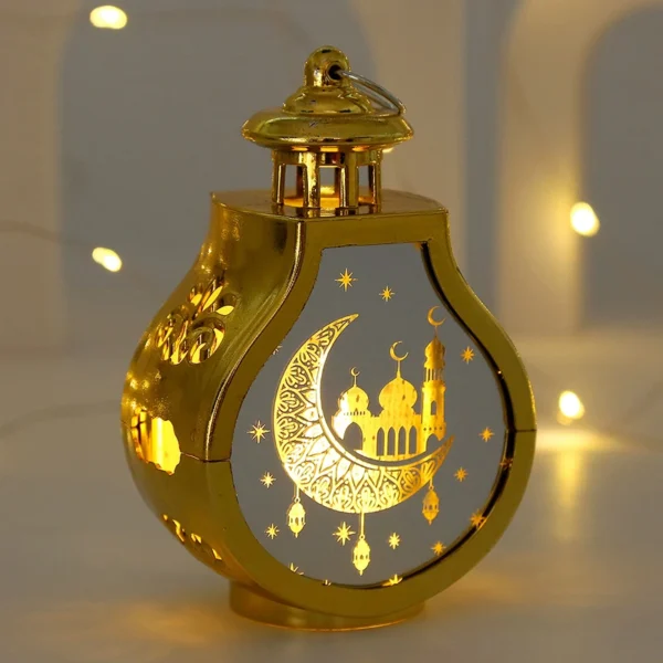Ramadan Led Lantern Light Eid Mubarak Home Decoration 3