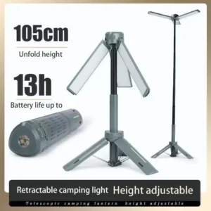 Rechargeable Outdoor Portable Hiking Camping Fishing Flashlight 1