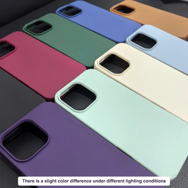 Luxury Liquid Silicone Phone Case for iPhone 6