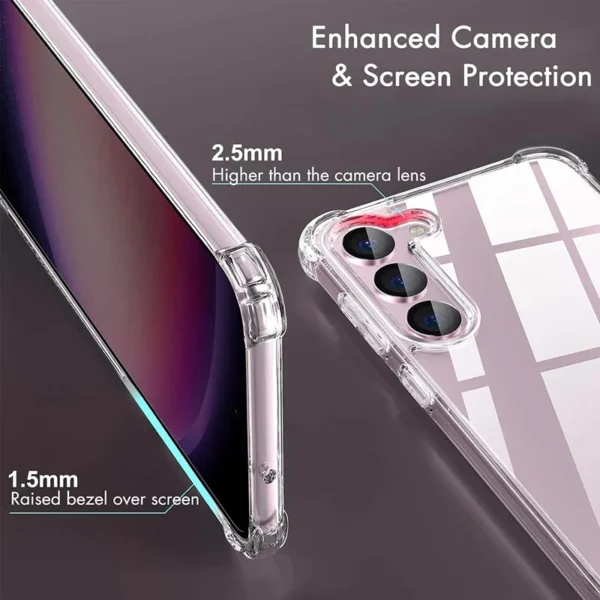 Hybrid Shockproof Ultra Clear Hard Case For Samsung 4