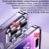 Luxury Plating For Magsafe Magnetic Case For iPhone 14 With Lens Protector 4