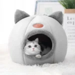 Deep Sleep Comfort In Winter Cat Bed IittleTent Cozy Cave Nest Indoor Cama Gato 1