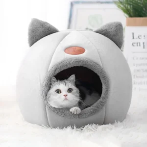 Deep Sleep Comfort In Winter Cat Bed IittleTent Cozy Cave Nest Indoor Cama Gato 1