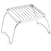 Outdoor Stainless Steel Stove Holder Camping Portable Folding Mini Barbecue Rack Set Pot Holder Baking Tray Holder 2