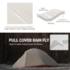 BISINNA Ultralight Camping Tent Backpack Tent 20D Nylon Waterproof Outdoor Hiking Travel Tent Cycling Tent 1-2 Person 2