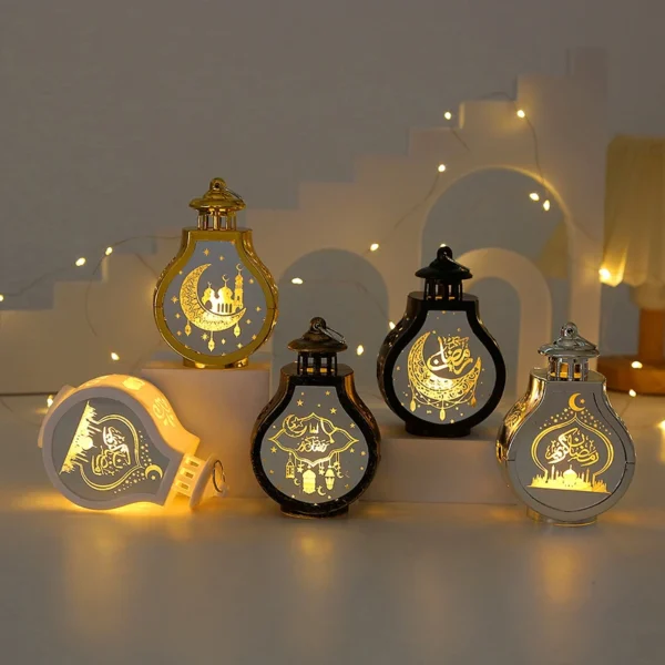 Ramadan Led Lantern Light Eid Mubarak Home Decoration 2