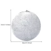 Thrisdar 10/20/30CM Mirror Glass Ball Reflective Disco DJ Silver Ball 2